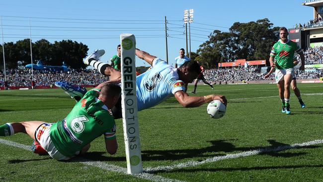 Ronaldo Mulitalo will be a big name on show for the Jets. Picture: Brett Costello