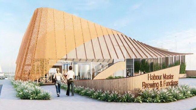 A concept image of the new microbrewery, restaurant and bar planned for Scarborough. IMAGE: PD ONLINE