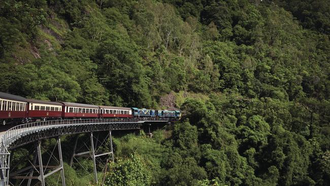 Tropical North Queensland: Kuranda Scenic railway. Picture: Supplied,