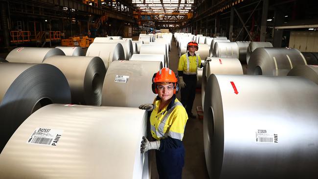 Bluescope Steel is banking the benefits of strong demand and supply constraints globally.