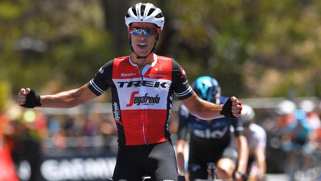 Richie Porte won the McLaren Vale to Willunga Hill in 2019. Picture: Tim de Waele/Getty Images.