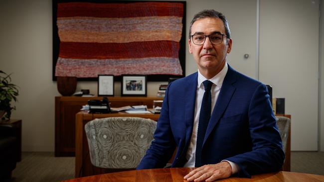 ’We are the safest state in the safest continent on earth’, says South Australia Premier Steven Marshall. Picture: Matt Turner