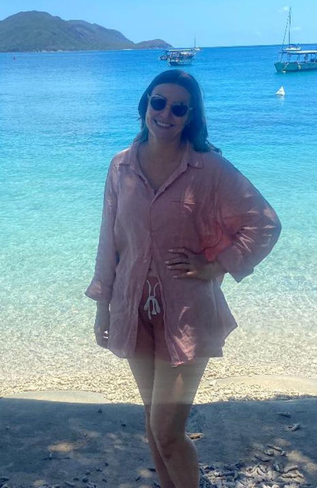 Kate posted pictures of her adventures on Facebook.