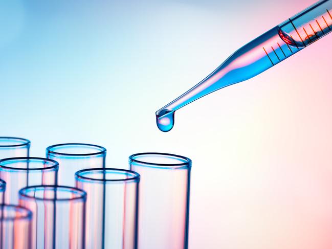 Test Tubes And Pipette - Research In Laboratory
