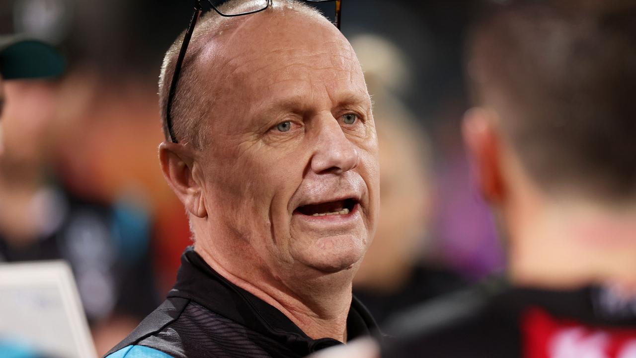 Port Adelaide coach Ken Hinkley says a number of Power stars are in the cusp of returning from injury. Picture: AFL Photos/Getty Images