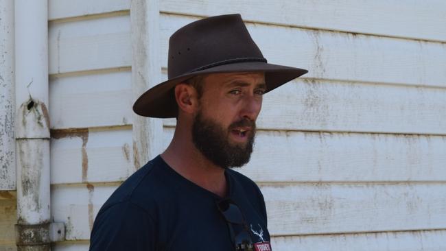 Vincent Marychurch saved 50 people in his tinnie when floods tore through South Lismore Picture: Nicholas Rupolo.