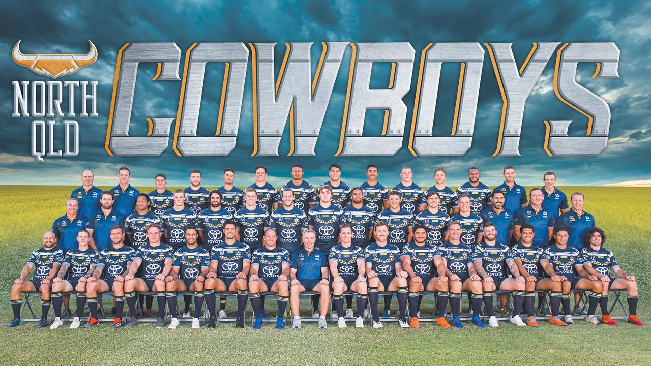 NRL 2019 North Queensland Cowboys desktop background, free download