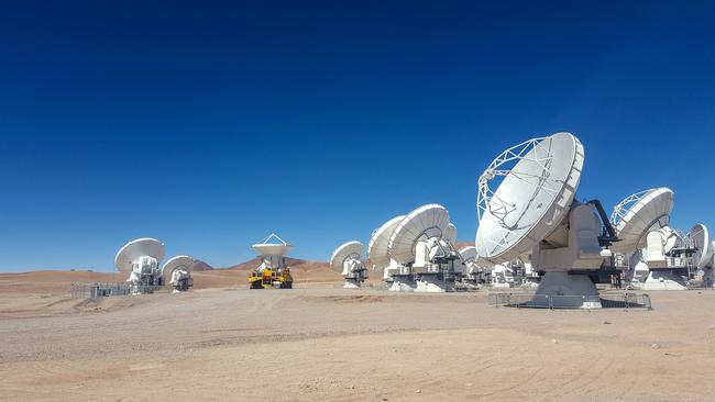 The ALMA array in Chile. Picture: Getty Images