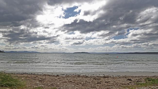 The beach where the body of lost kayaker Valentine Bester was found by a member of the public. Picture: Zak Simmonds