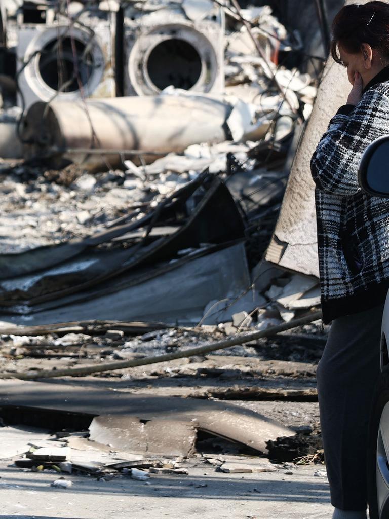 The fires have left so many locals with nothing. Picture: Mario Tama/Getty Images/AFP