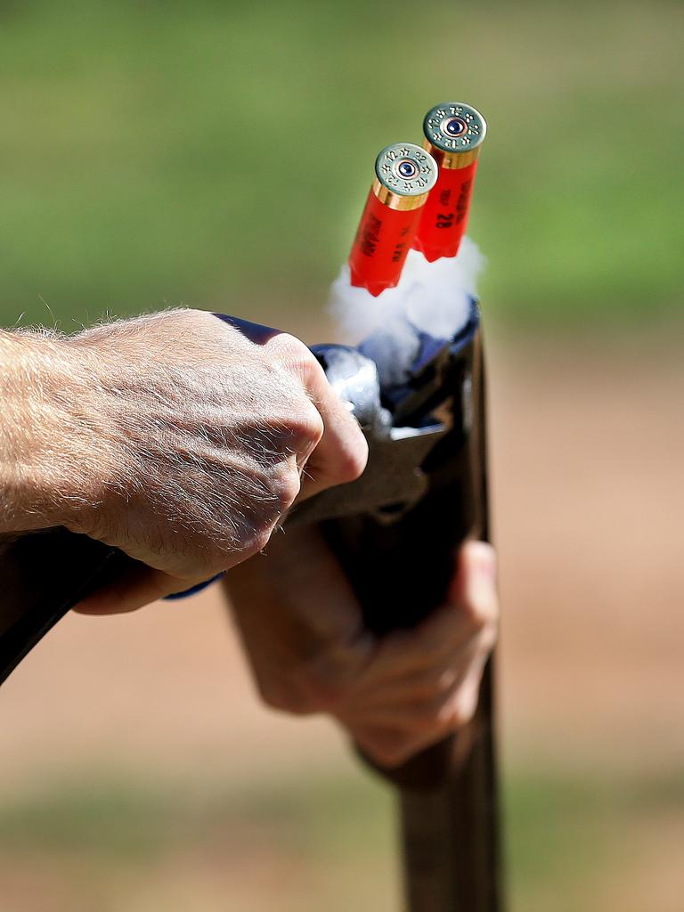 Action from the Murwillumbah Gun club open day Photo Scott Powick