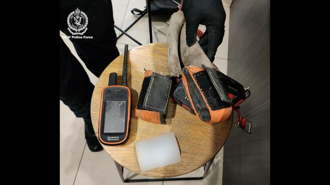 Some of the equipment seized by police. Picture: NSW Police