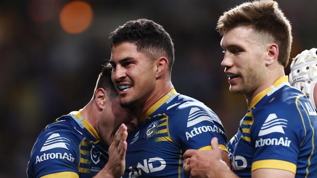 Dylan Brown is in career best form for the Eels. Picture: Cameron Spencer/Getty Images