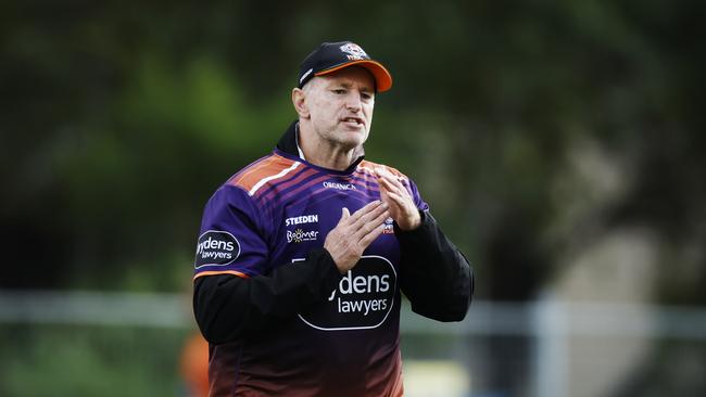 Former Wests Tigers coach Michael Maguire has rejected a bid to be an assistant to Justin Holbrook. Picture: Getty Images.