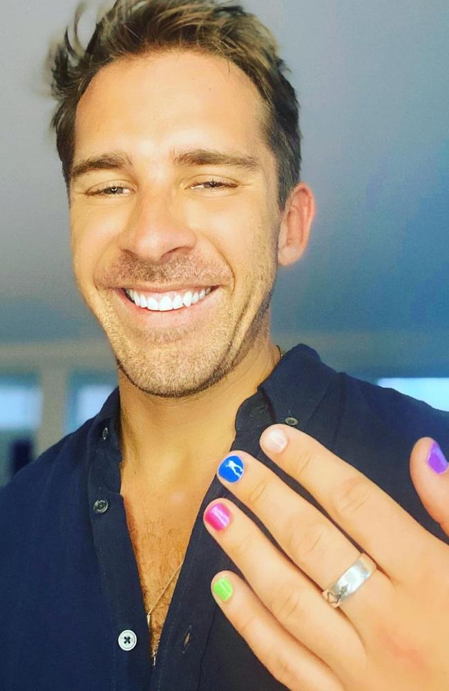 Hugh Sheridan came out in a personal essay for Stellar magazine. Picture: Instagram