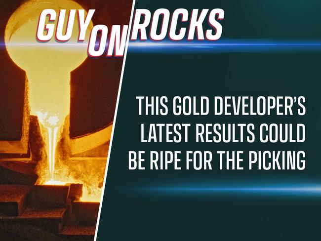 Guy on Rocks: Koonenberry Gold