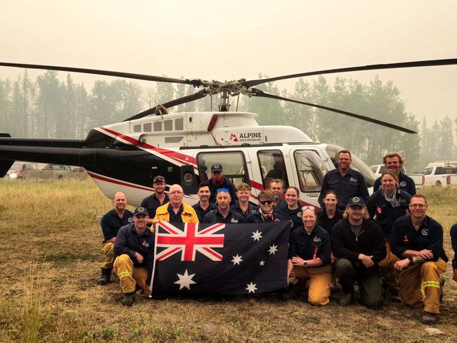 Stanthorpe's Hugh Strong is among a number of brave Australian's volunteering to help fight Canada's raging wildfires. Photo: Hugh Strong