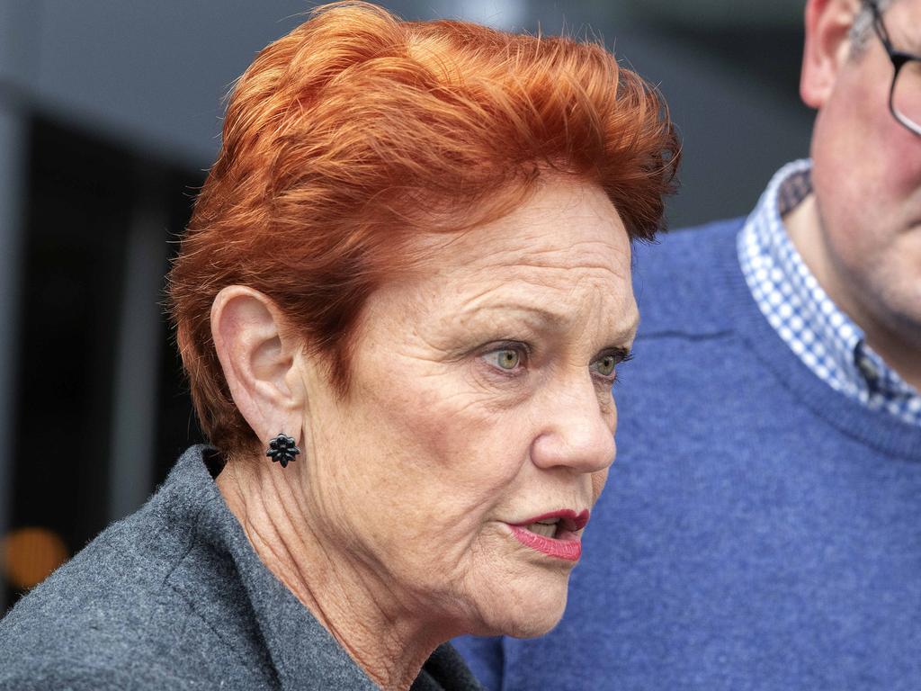 Pauline Hanson says One Nation will continue to block government legislation. Picture: Chris Kidd.