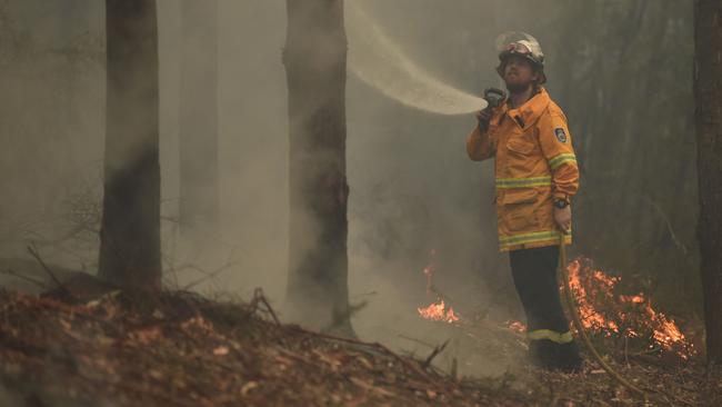 Surely our emergency workers should have not only short-term but also long-term support. Picture: AFP