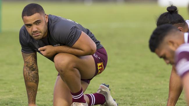 Dylan Walker was among the player to be stood down from the new rule. (AAP Image/Craig Golding) 