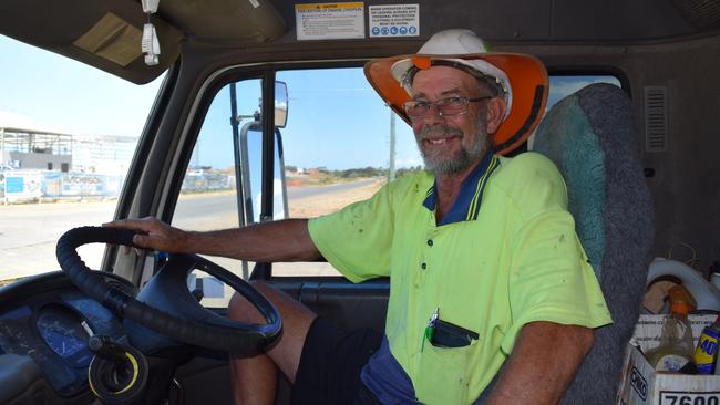 Leslie Cullen is usually on the road, delivering water to the region’s thirsty properties.