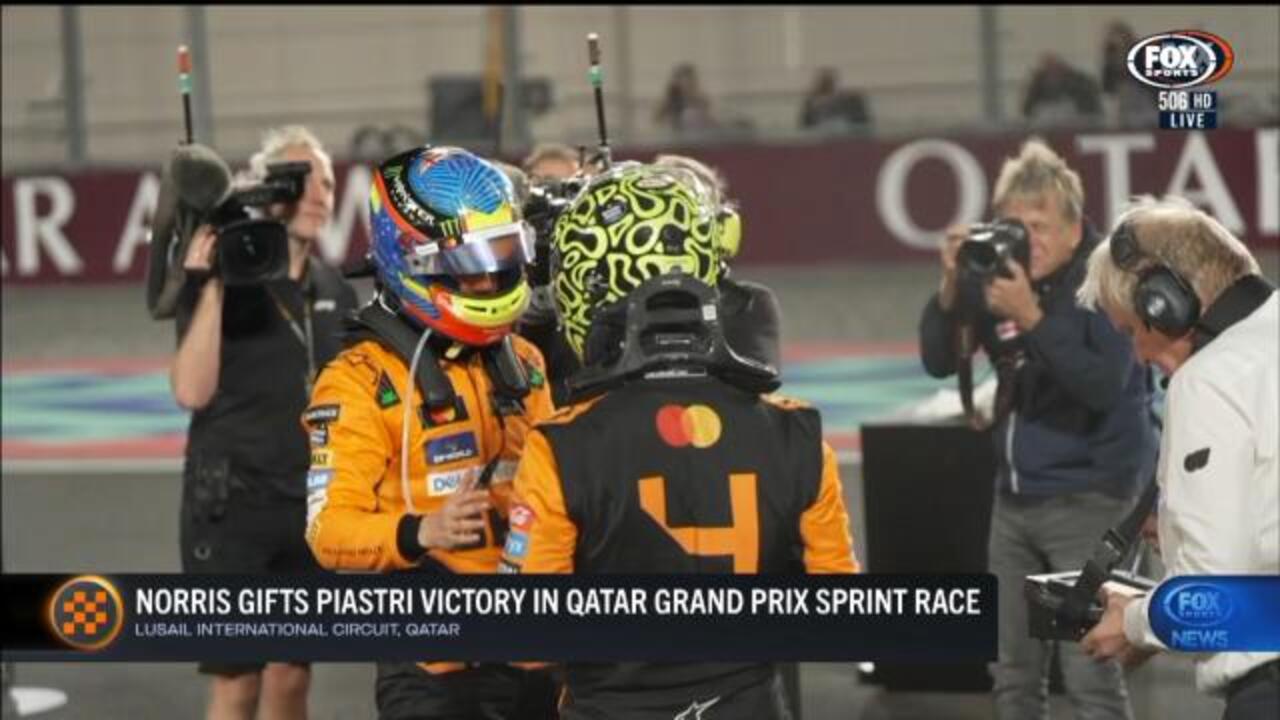 "Favor returned" Piastri takes race win