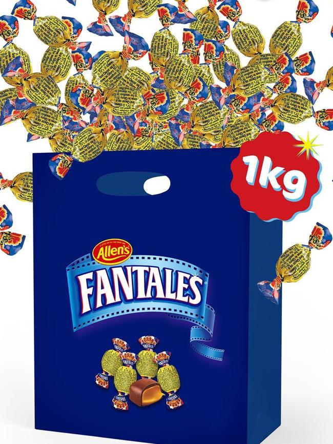 Fantales showbag