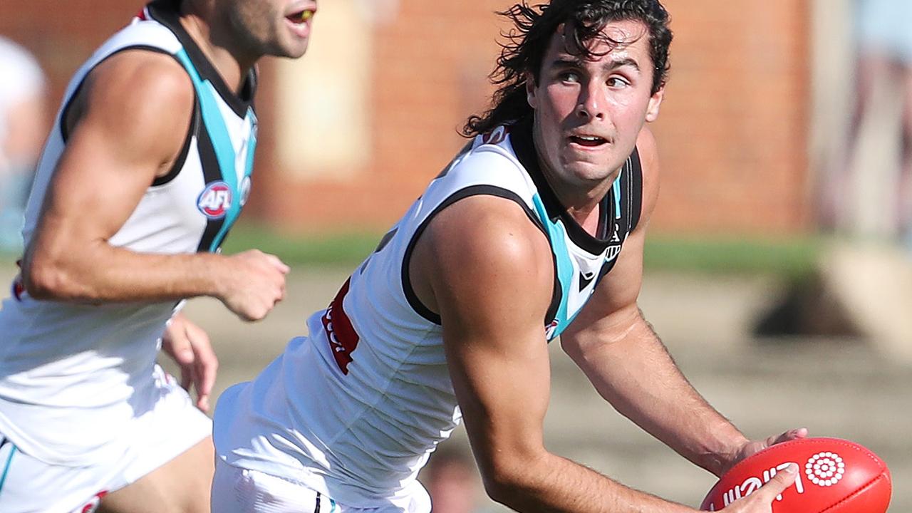 The selection door has opened for Josh Sinn to join Port Adelaide for Round 2.