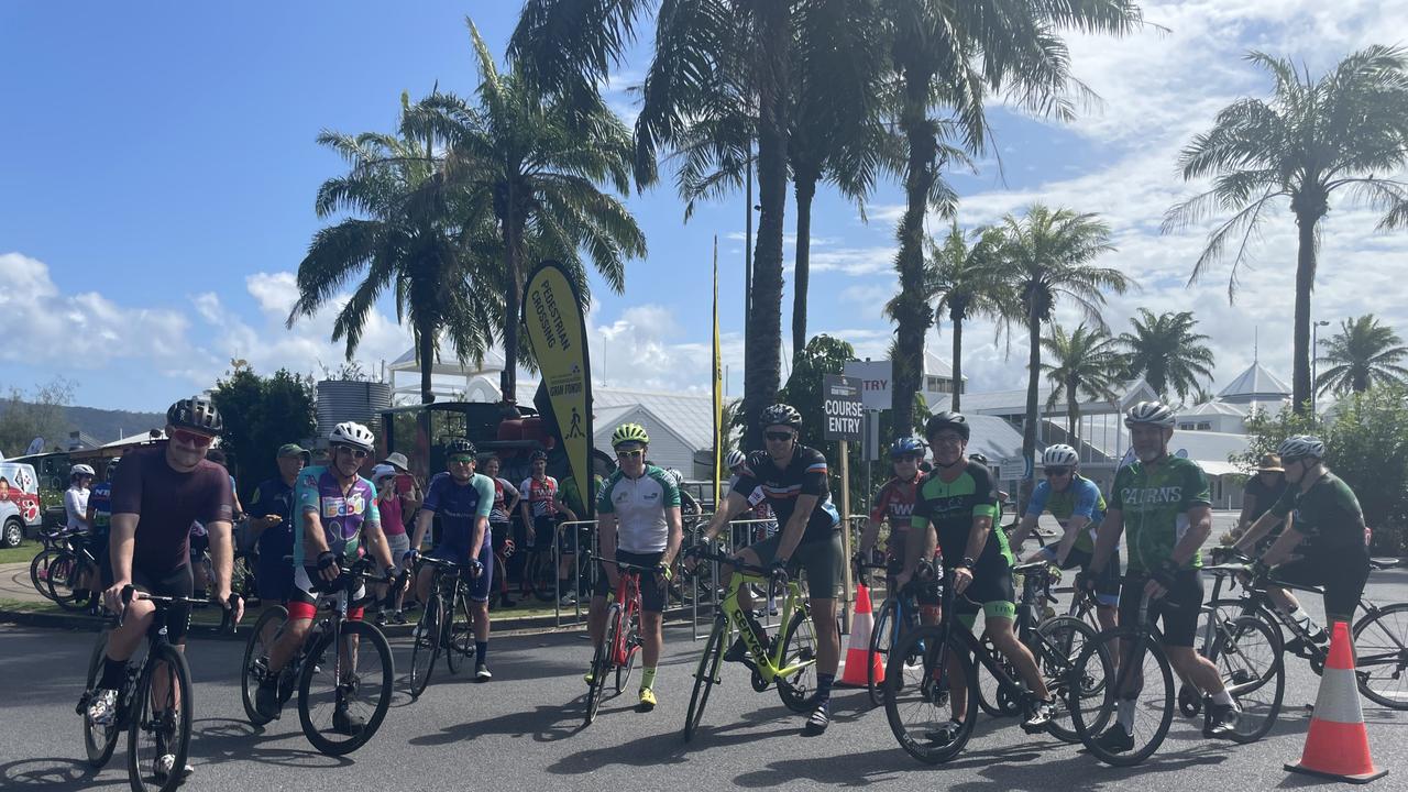 Port Douglas Gran Fondo riders photographed by the Cairns Post The Cairns Post