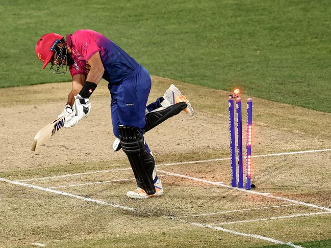 Both Namibia and Netherlands players reported that Sunday’s wicket was more friendly to bat on. Picture: Martin Keep