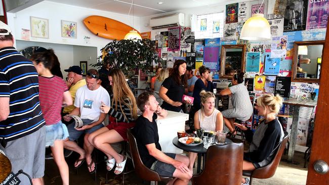 Bustling Commune at Burleigh Heads. Photo: David Clark