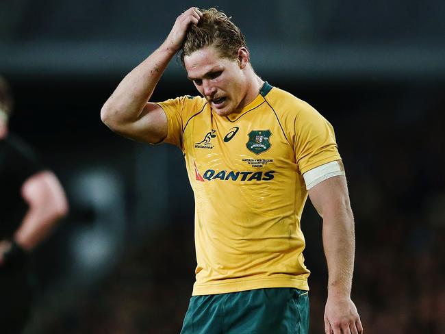 Michael Hooper after the pain of Dunedin.