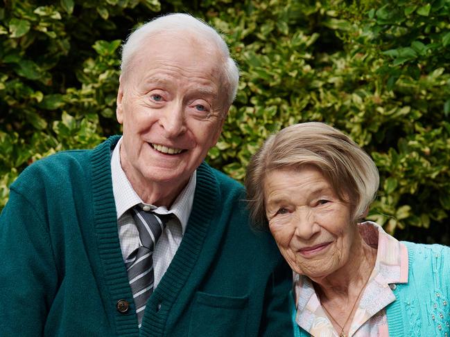 Michael Caine and Glenda Jackson in a scene from the movie The Great Escaper.