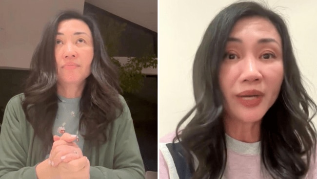 Ying Liu appeared in two separate TikTok videos offering what many are saying are very insincere apologies. Source: Kyte Baby TikTok