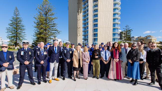 Official opening of the new Captain Cook Memorial and Point Danger Lighthouse on Tuesday, July 16, 2024. Picture: Supplied.