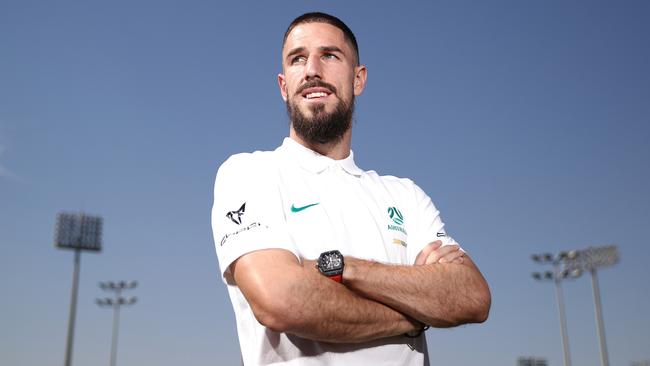 Milos Degenek’s childhood in war torn Croatia drives his ‘lion mentality’ as a footballer — eat or get eaten. Picture: Robert Cianflone/Getty Images