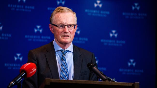 RBA governor Philip Lowe. Picture: James Brickwood