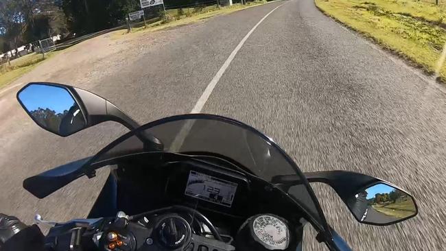 Watch: Motorcyclist’s 192km/h hinterland rampage