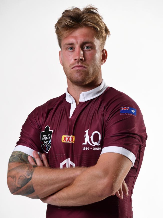 Maroons star Cameron Munster. Picture: Scott Davis/NRL Photos