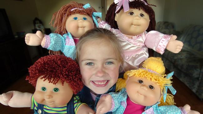 Cabbage Patch Kids were all the rage in the 1980s and ’90s.