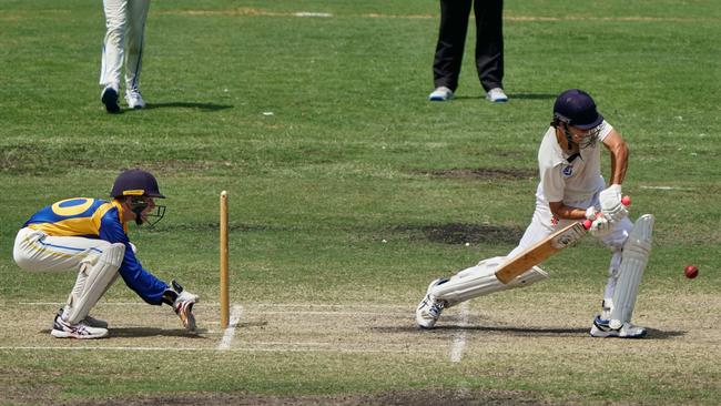 Craig Shield: Brunswick and Ormond battle it out. Picture: Valeriu Campan