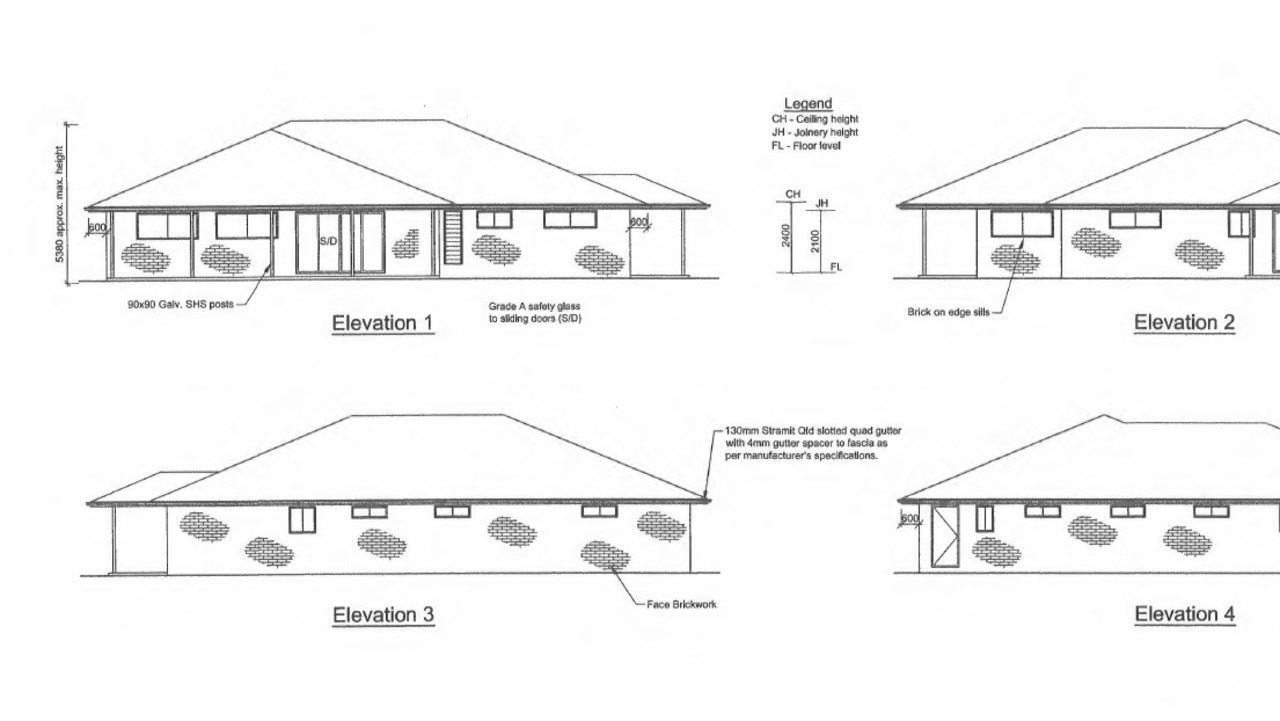 Plans for a proposed medical centre at Cooloola Cove.