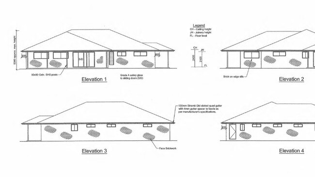 Plans for a proposed medical centre at Cooloola Cove.