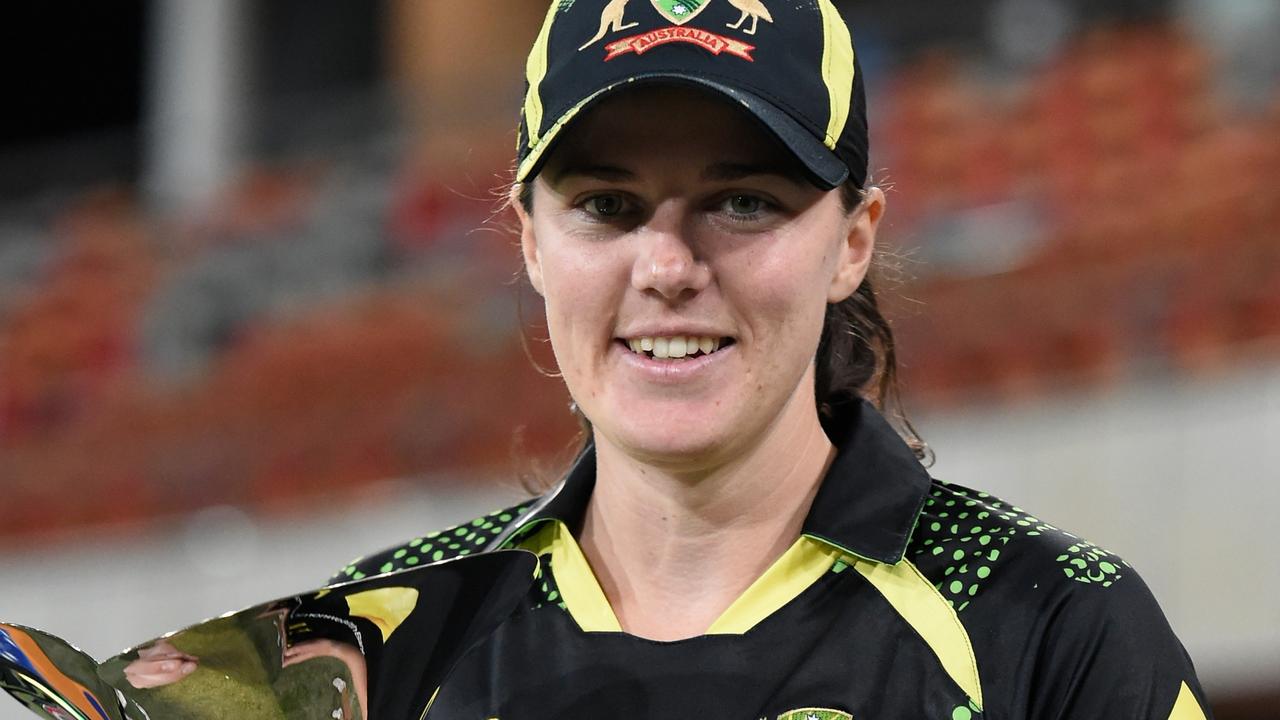 Tahlia McGrath was named the Player of the Series. Picture: Getty Images.