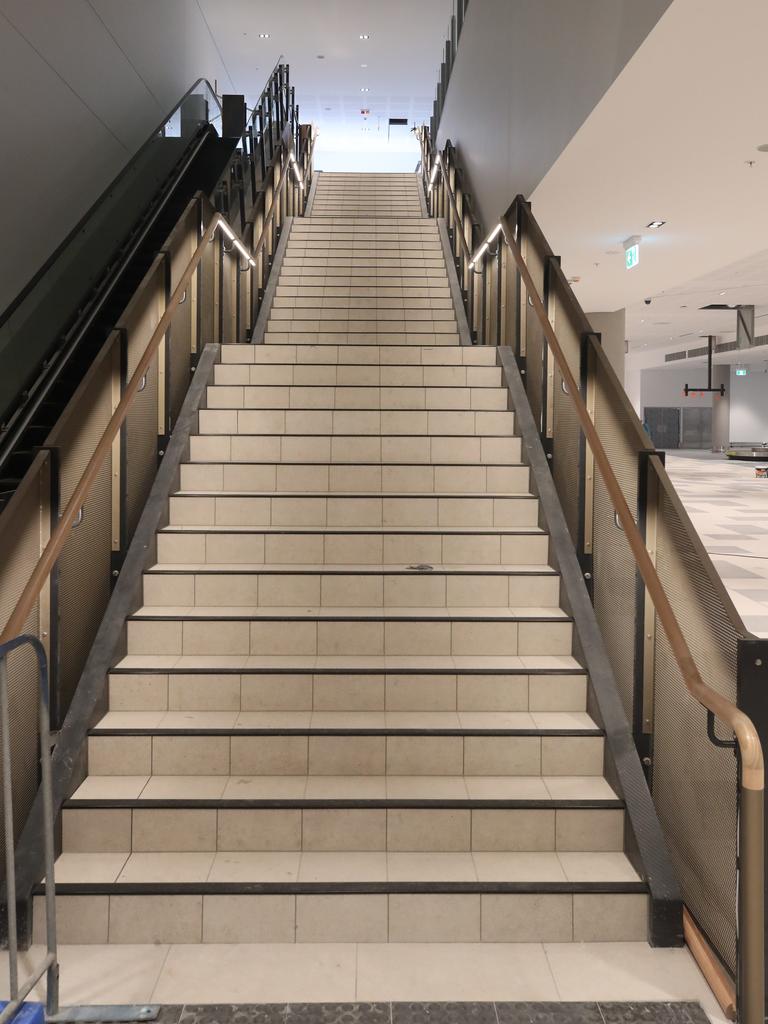 Inside Gold Coast Airport's new $500m terminal expansion. Picture Glenn Hampson.