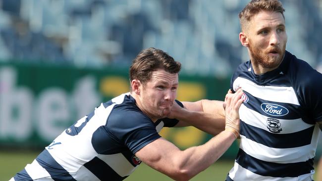 The Cats have landed Patrick Dangerfield and Zach Tuohy during the trade period. Picture: Alison Wynd