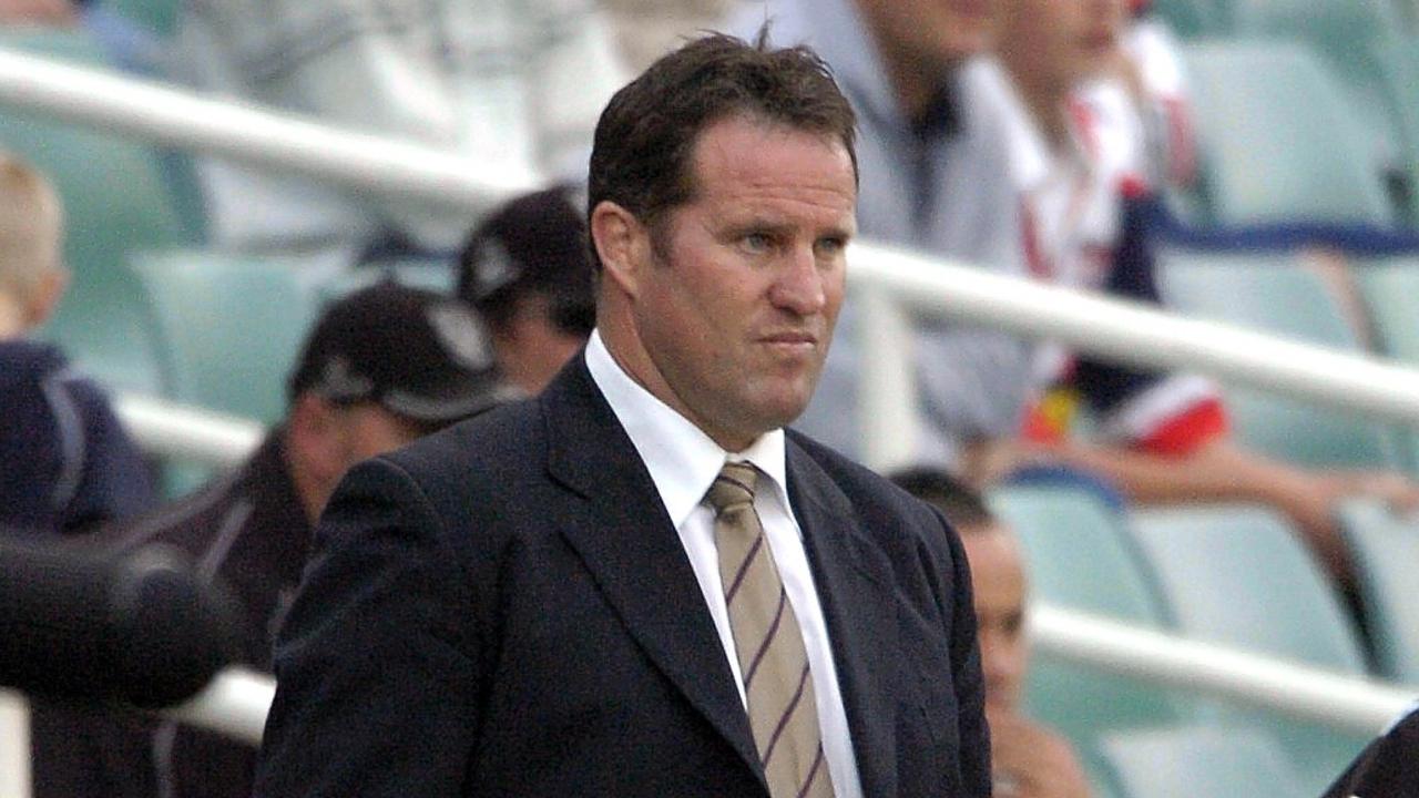 Paul Langmack had a forgettable stint as Rabbitohs coach in 2003-04, winning just five games.