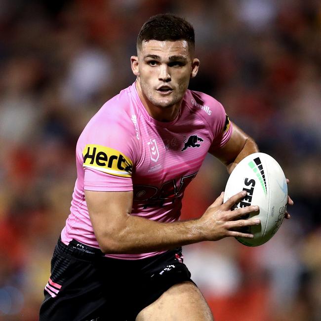 Nathan Cleary of the Panthers. Photo: Brendon Thorne/Getty Images