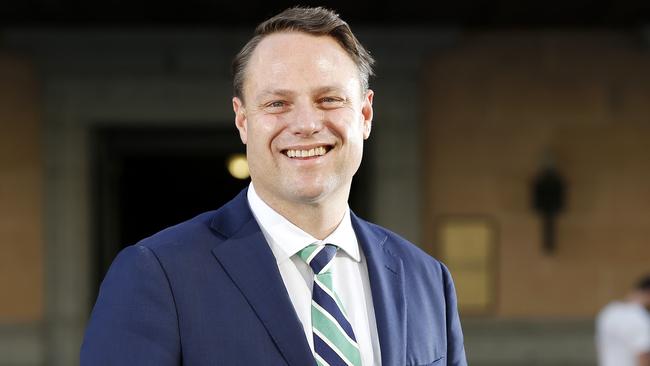 Brisbane Mayor Adrian Schrinner. (AAP Image/Josh Woning)
