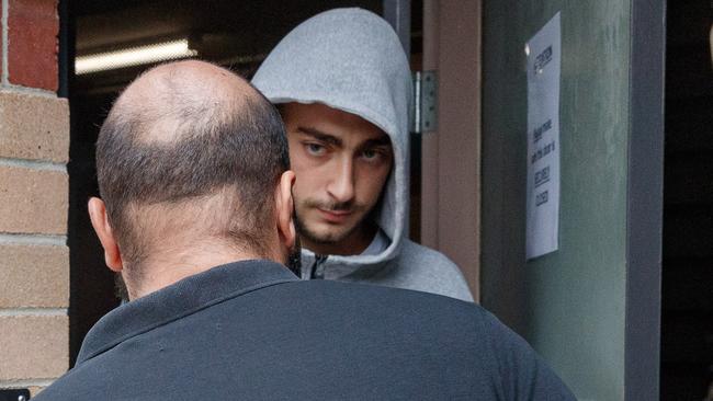 SYDNEY, AUSTRALIA - NewsWire Photos MARCH 21, 2023: A 20-year-old man, Simon Mouait, charged with dangerous driving occasioning death following a horror crash at Beecroft has been granted bail at Burwood Local Court. Picture: NCA NewsWire / David Swift